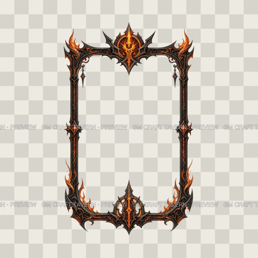 Blazing Realmmark Borders product preview 6