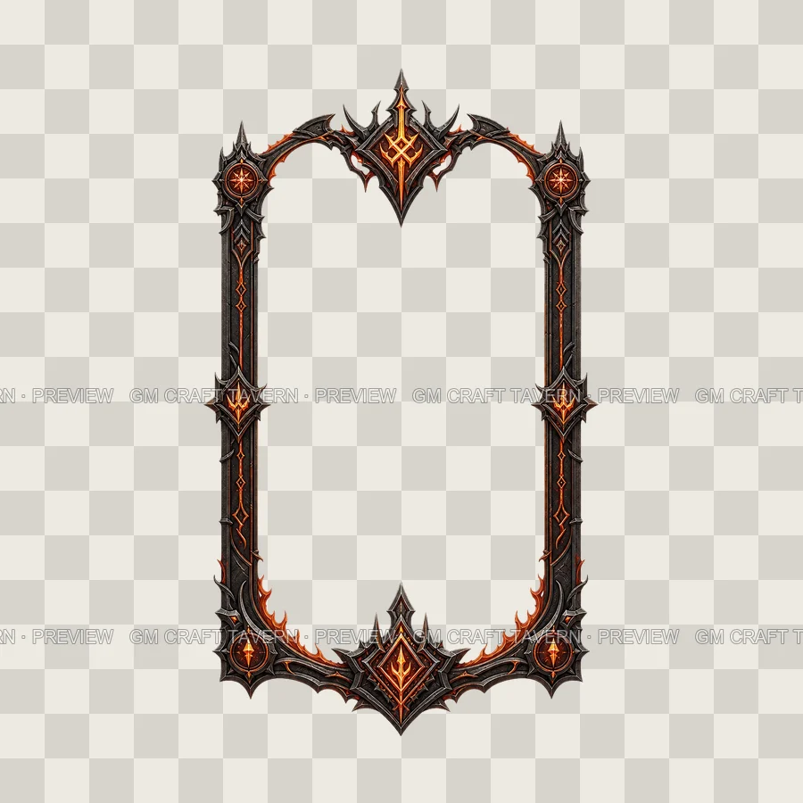 Blazing Realmmark Borders product preview 7