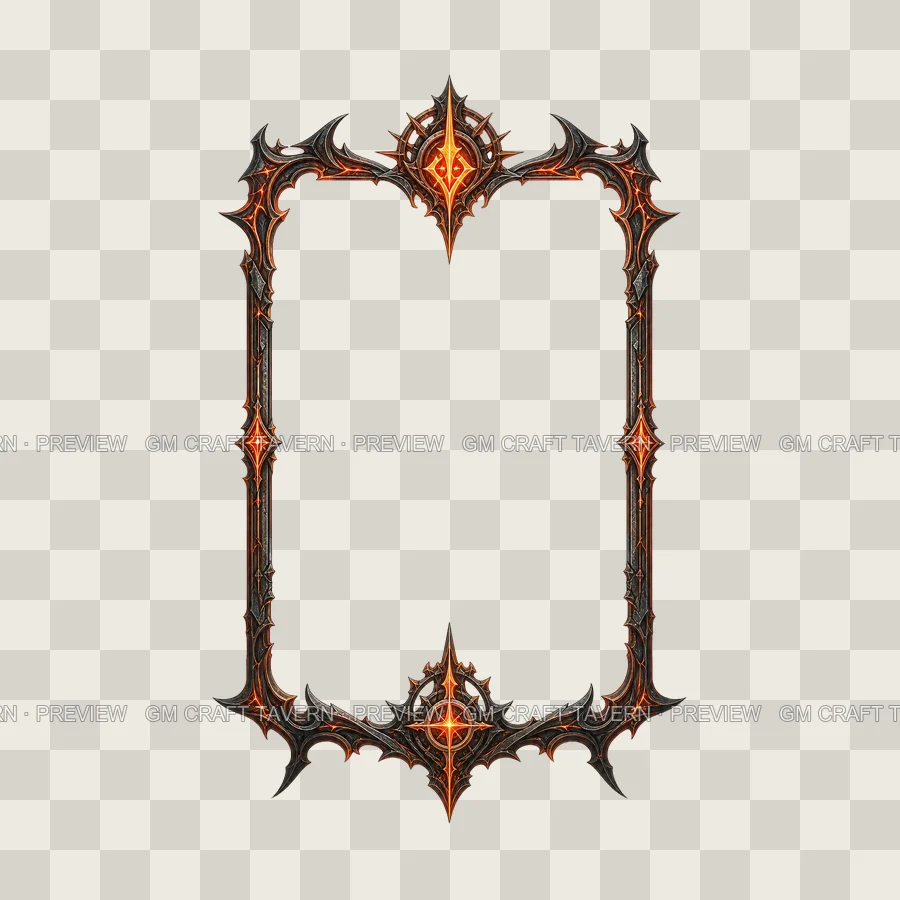 Blazing Realmmark Borders product preview 8