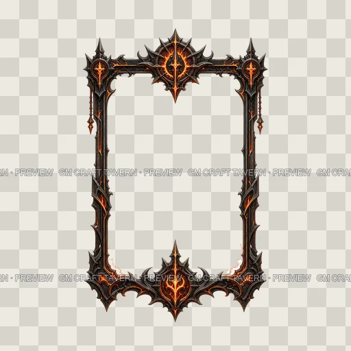 Border 15 top-down token preview