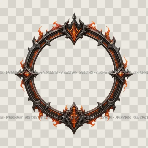 Border 26 top-down token preview