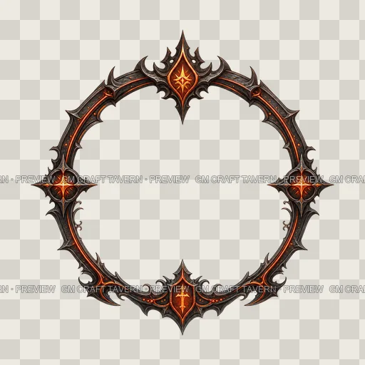 Border 46 top-down token preview