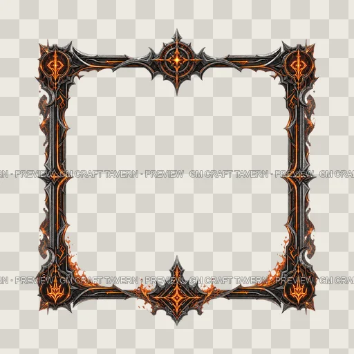 Border 50 top-down token preview