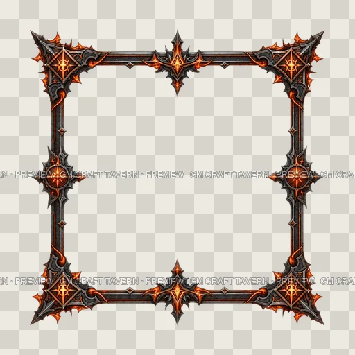 Border 58 top-down token preview