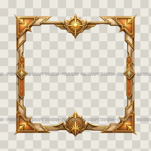 Border 50 top-down token preview