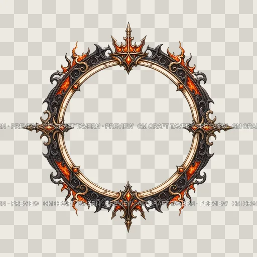 Border 30 top-down token preview