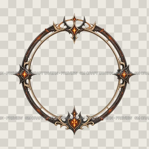 Border 46 top-down token preview