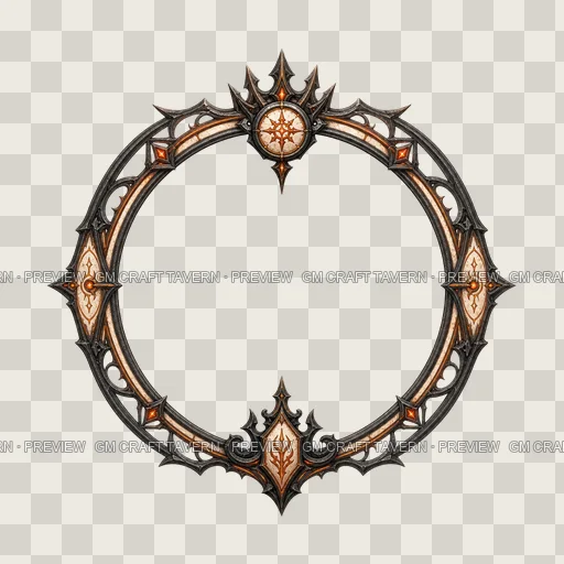 Border 49 top-down token preview