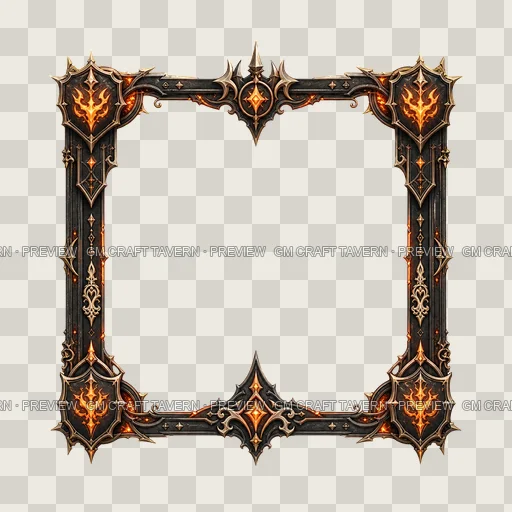 Border 53 top-down token preview