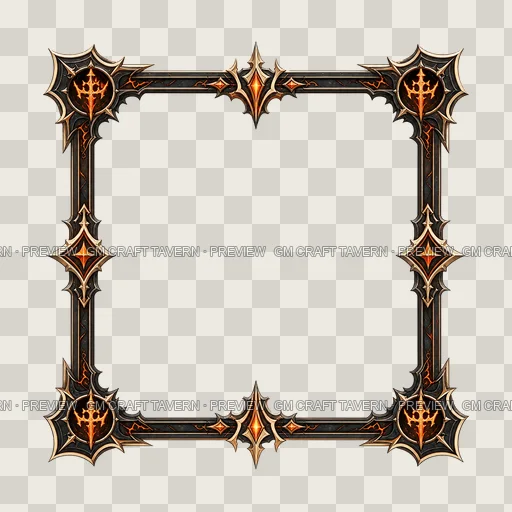 Border 67 top-down token preview