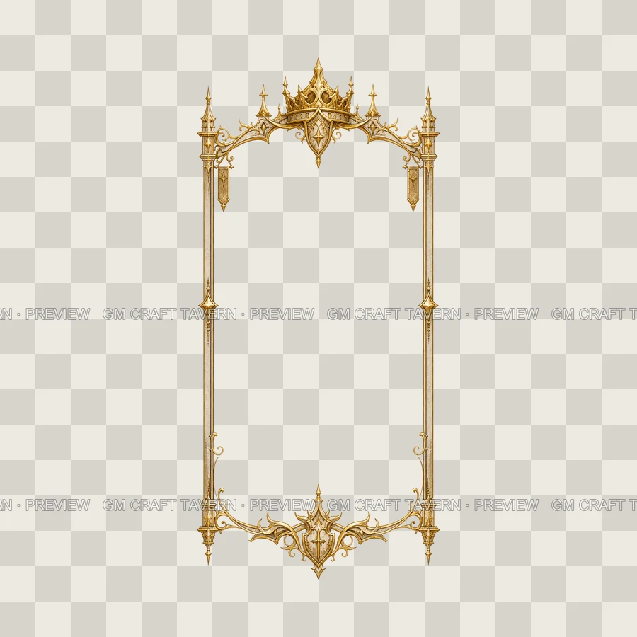Aperçu du produit Golden Crownrealm Borders 1