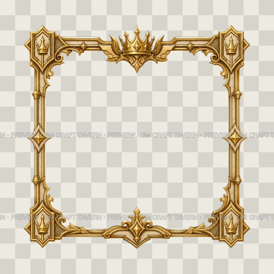 Aperçu du produit Golden Crownrealm Borders 4