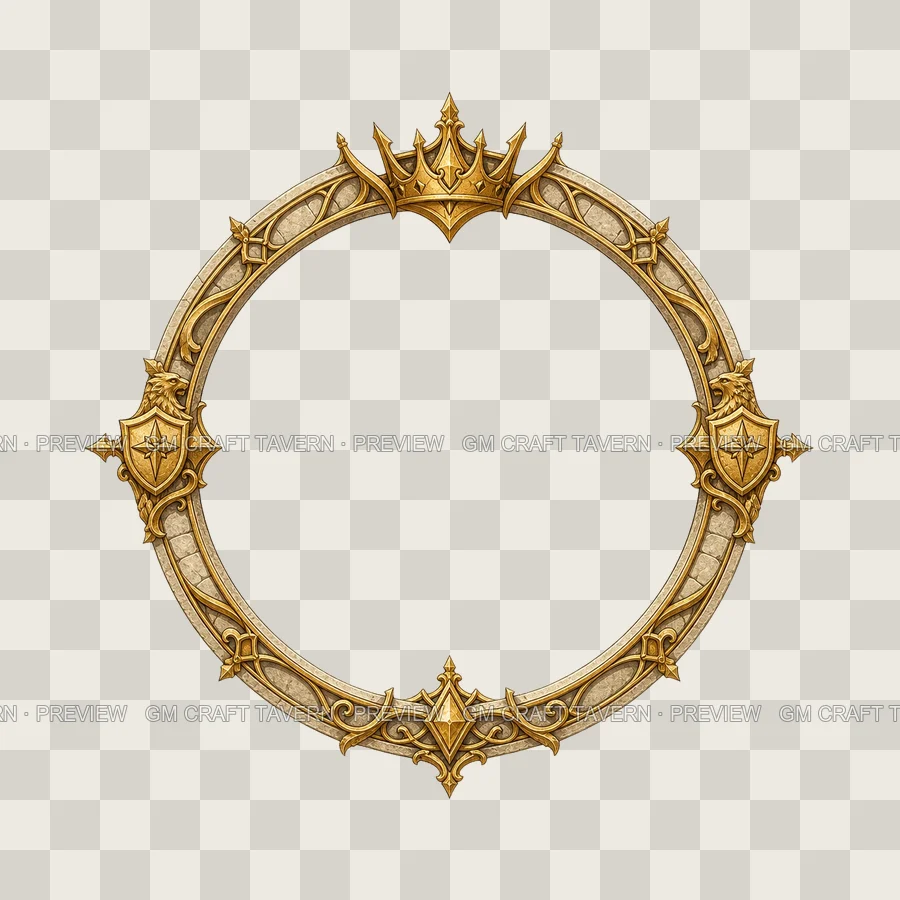 Aperçu du produit Golden Crownrealm Borders 5