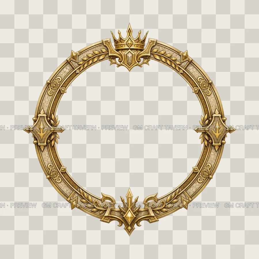 Aperçu du produit Golden Crownrealm Borders 7