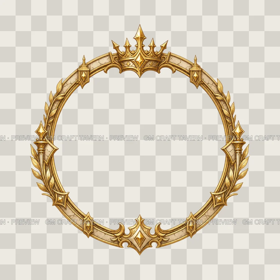 Aperçu du produit Golden Crownrealm Borders 9