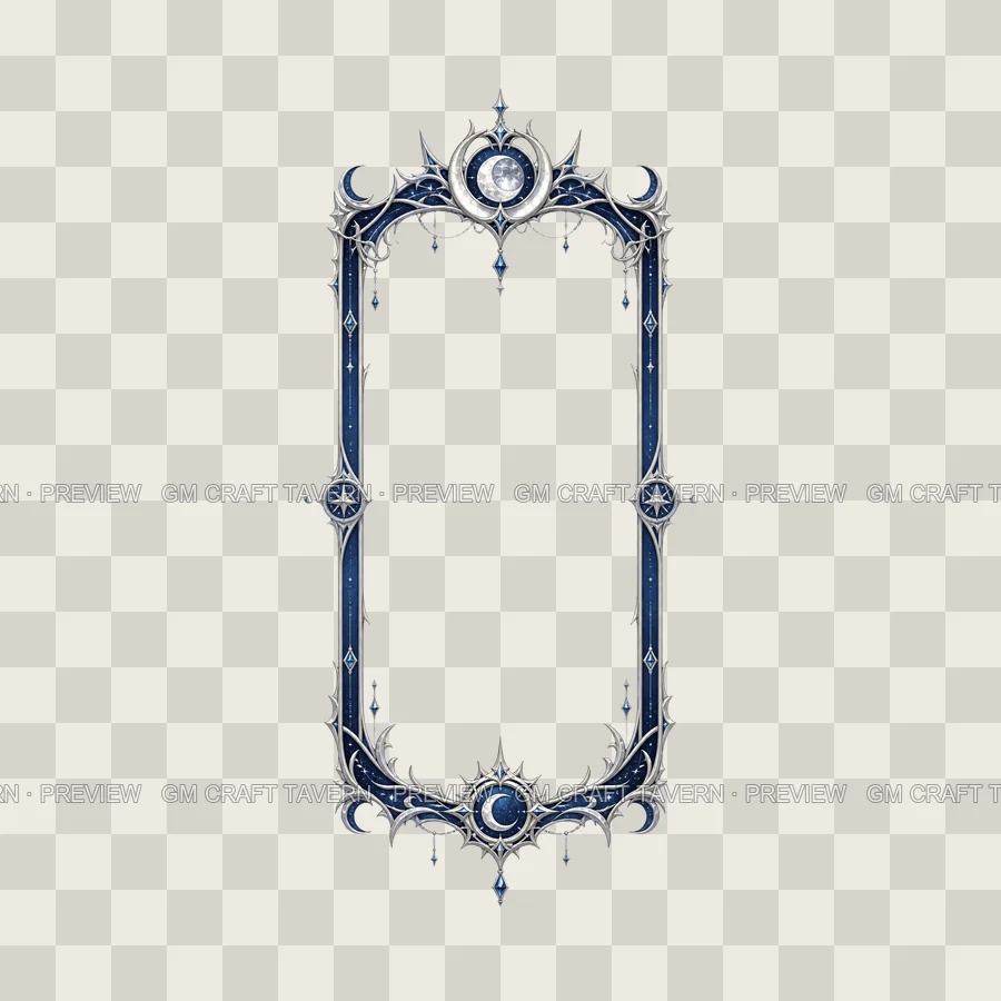 Moon Rulership Borders product preview 8