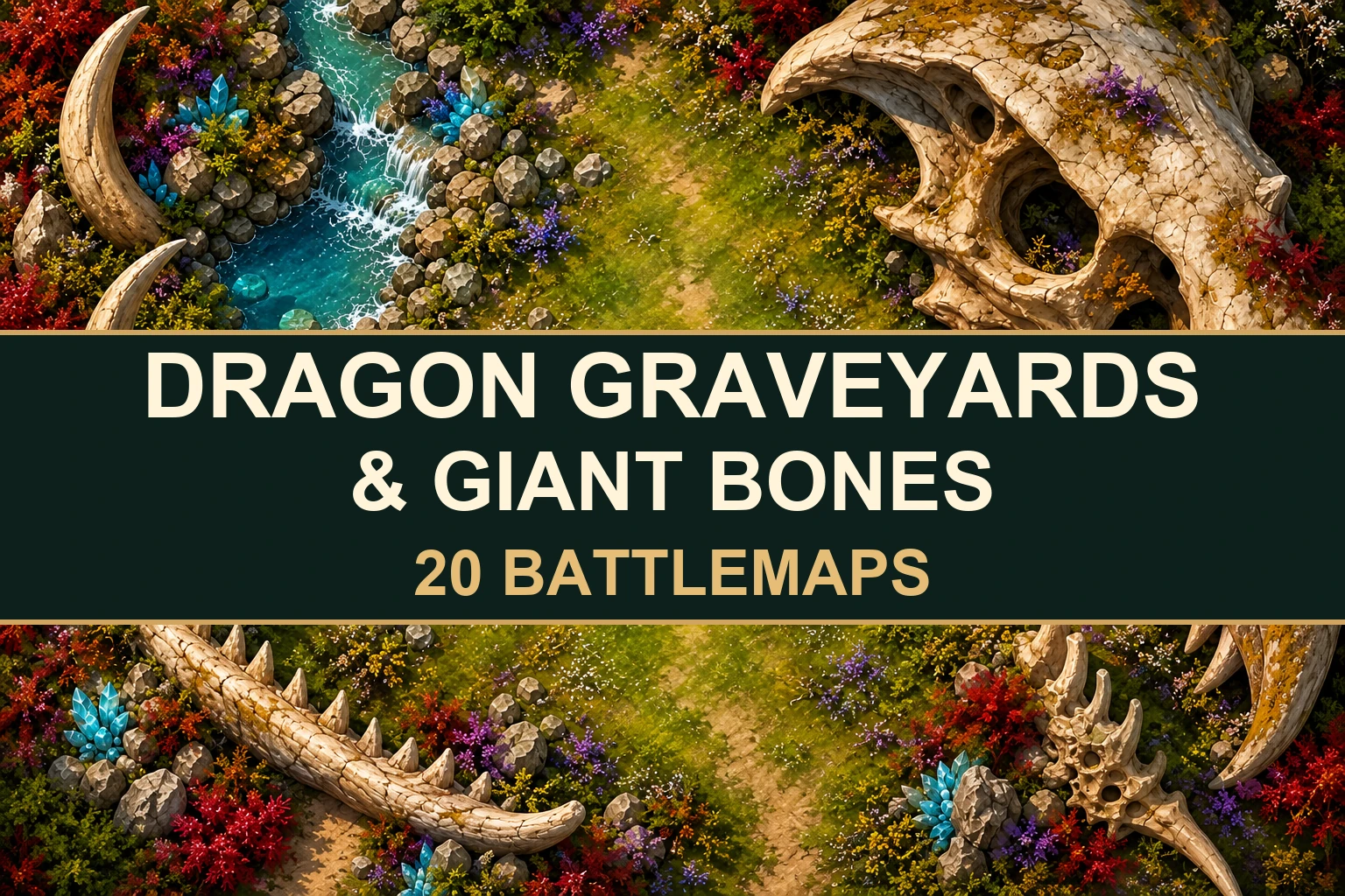 Dragon Graveyards & Giant Bones product preview