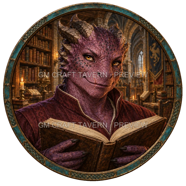 Aperçu du produit Tokens de personnages draconiques 5