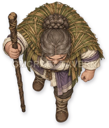 Orik Reedvale - Druid top-down token preview