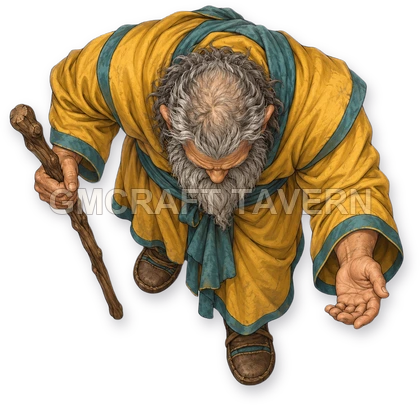 Thora Ashfield - Monk top-down token preview