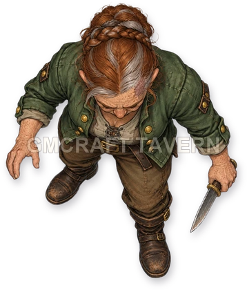 Durin Duskford - Rogue top-down token preview