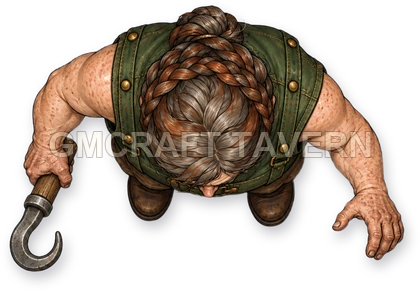 Durin Hillward - Sailor top-down token preview