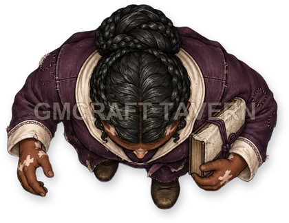 Orik Hillward - Outcast top-down token preview