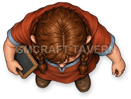 Borin Deepgrove - Villager top-down token preview