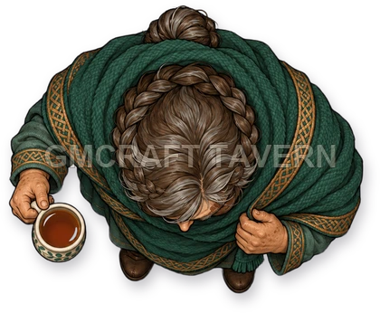 Durin Deepgrove - Villager top-down token preview