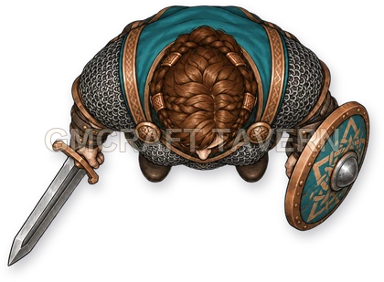 Borin Redcliff - Fighter top-down token preview