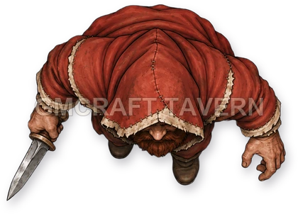 083 · Enemy 02 - Highway Robber top-down token preview