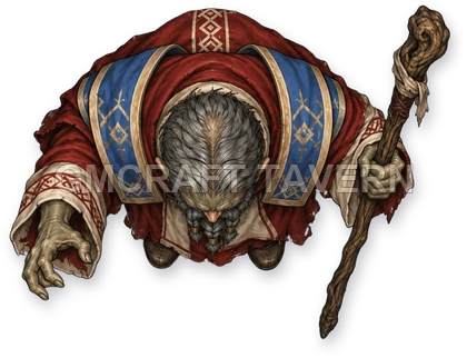 109 · Enemy 28 - Undead Cultist top-down token preview