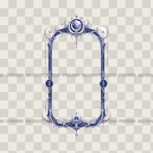 Aperçu du token vu du dessus Border 25