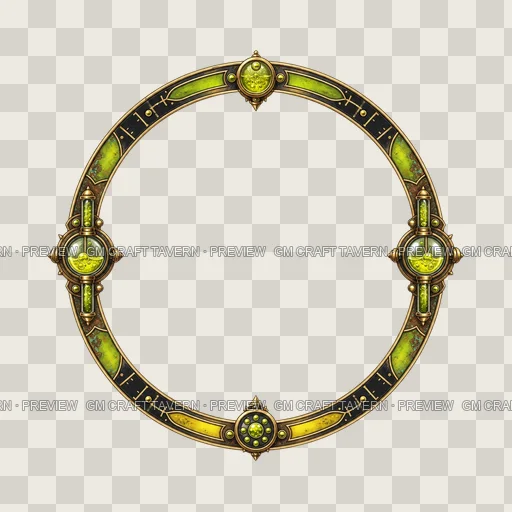 Border 25 top-down token preview