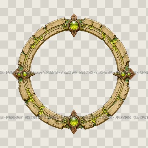 Border 32 top-down token preview
