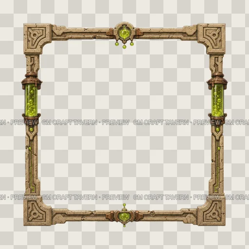 Border 55 top-down token preview