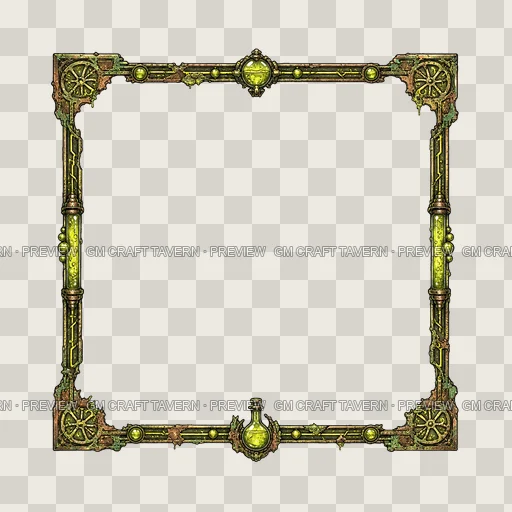Border 64 top-down token preview
