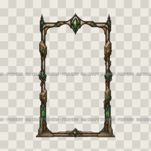 Border 05 top-down token preview