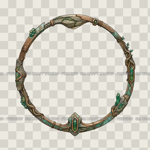 Border 30 top-down token preview