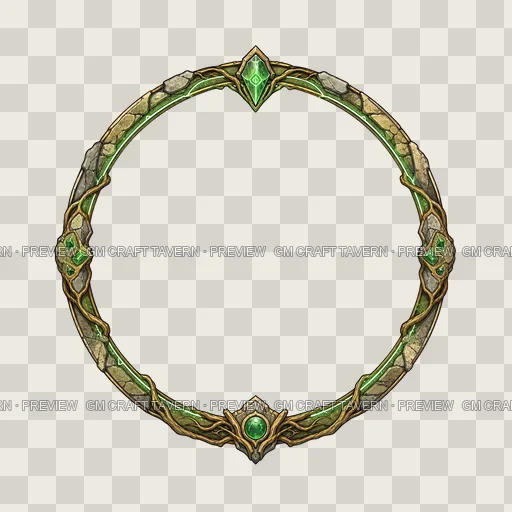Border 40 top-down token preview