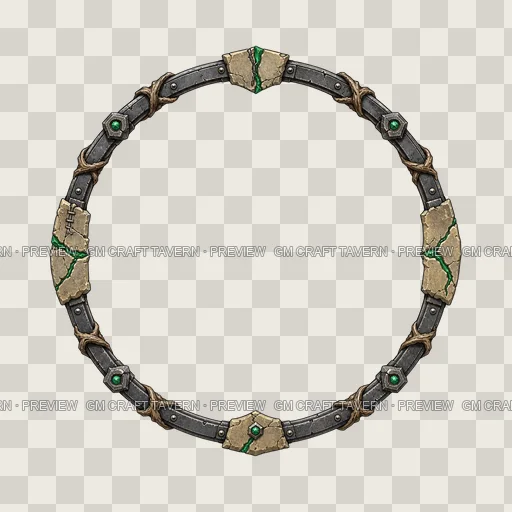 Border 43 top-down token preview
