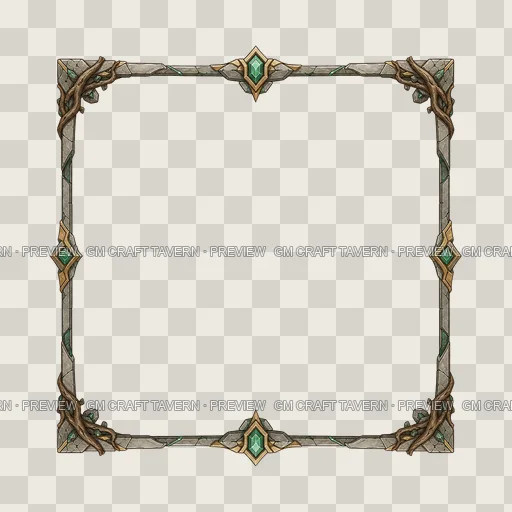 Border 47 top-down token preview