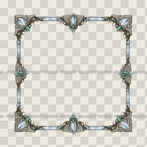 Border 49 top-down token preview