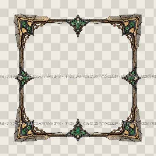 Border 51 top-down token preview