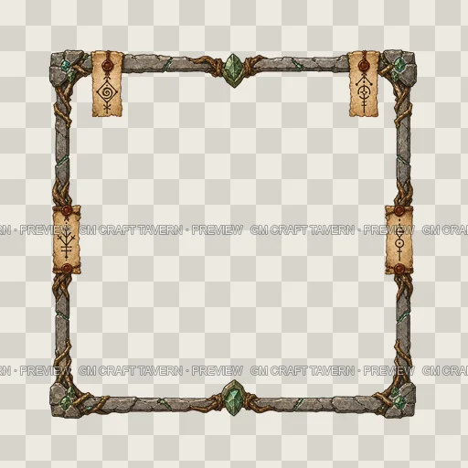 Border 52 top-down token preview