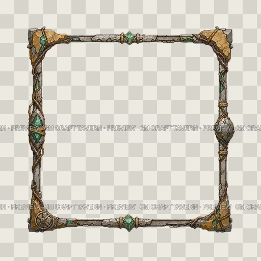 Border 58 top-down token preview