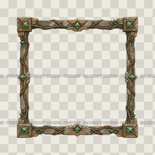 Border 64 top-down token preview