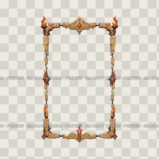 Border 09 top-down token preview