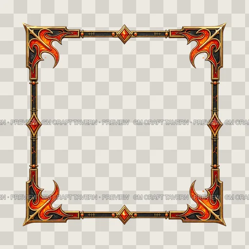 Border 48 top-down token preview