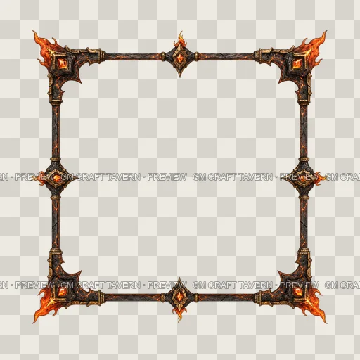 Border 64 top-down token preview